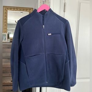 Figs fleece on shift jacket (L)